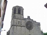 Carcassonne - Cathedrale Saint-Michel - Facade & Clocher